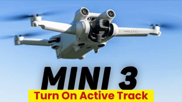 dji mini 3 pro active track not working